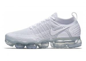 Nike Air VaporMax Flyknit 2 White, White-pure Platinum