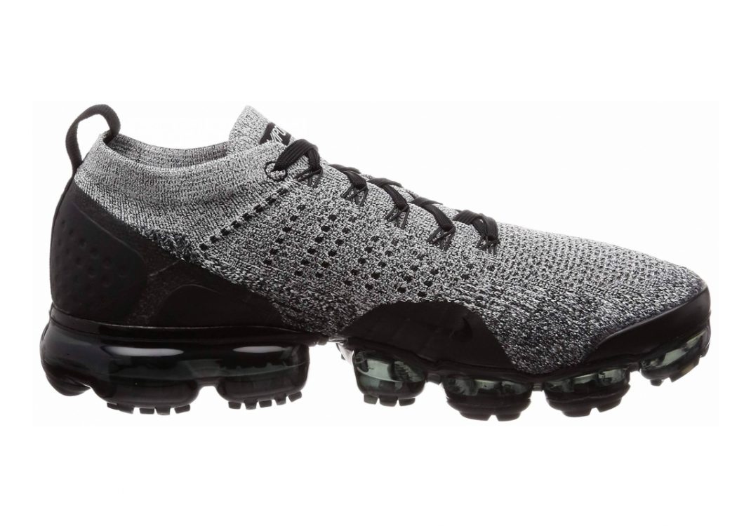 Nike Air VaporMax Flyknit 2 White/Black-Black