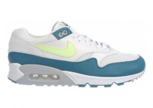 Nike Air Max 90/1 White/Lime Blast/Wolf Grey/Geode Teal