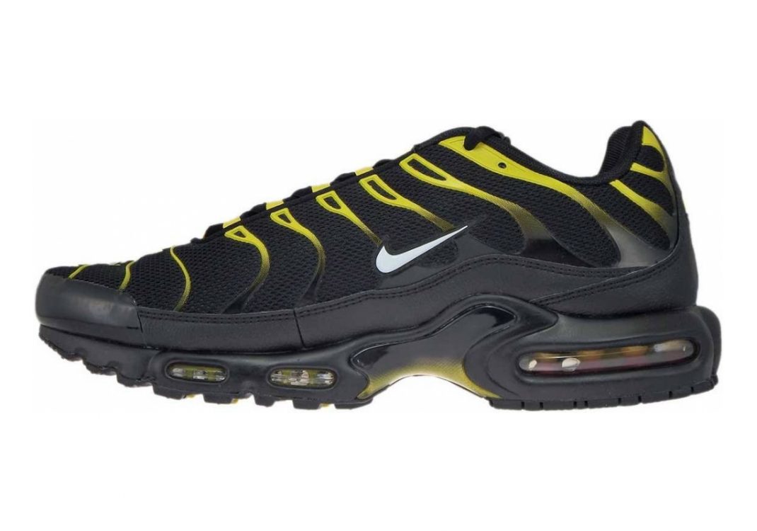 Nike Air Max Plus Black (Black/White-vivid Sulfur 020)