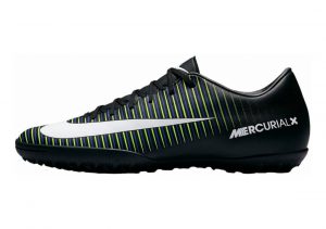 Nike MercurialX Victory VI Turf Nero (Black/Wht-elctrc Grn-prmnt Bl)