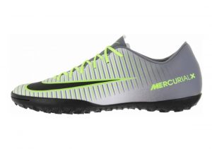 Nike MercurialX Victory VI Turf Argento (Pure Platinum/Black-ghost Green)