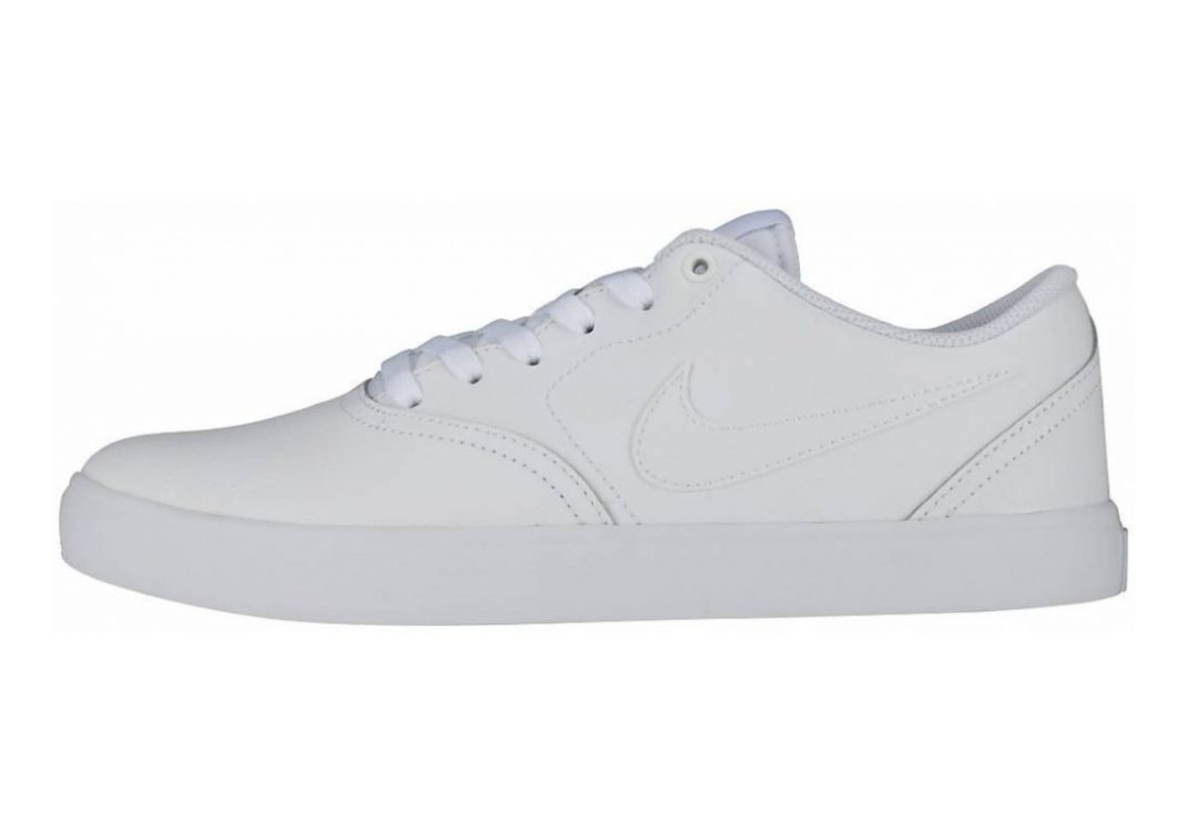 Nike SB Check Solarsoft Bianco (White/White-vast Grey 102)