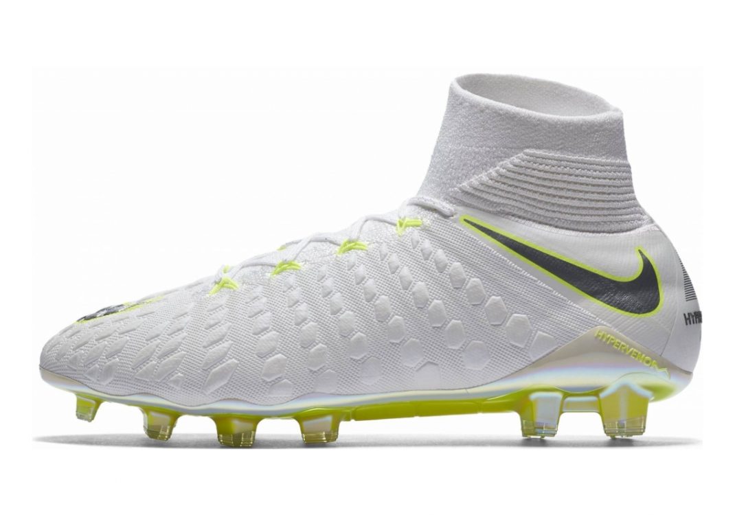 Nike Hypervenom Phantom III Elite DF Firm Ground White