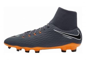 Nike Hypervenom Phantom III DF Academy Firm Ground Dark Grey/Total Orange/White
