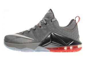 Nike LeBron XII Low Grey/Lava/White