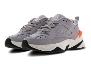 Nike M2K Tekno Atmosphere Grey Phantom Total Orange