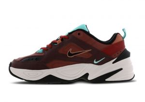 Nike M2K Tekno Mahogany Mink Burnt Orange Blush