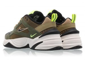 Nike M2K Tekno Medium Olive Black Yukon Brown
