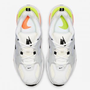 Nike M2K Tekno Pure Platinum Volt Orange