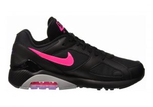 Nike Air Max 180 Black, Pink Blast-wolf Grey