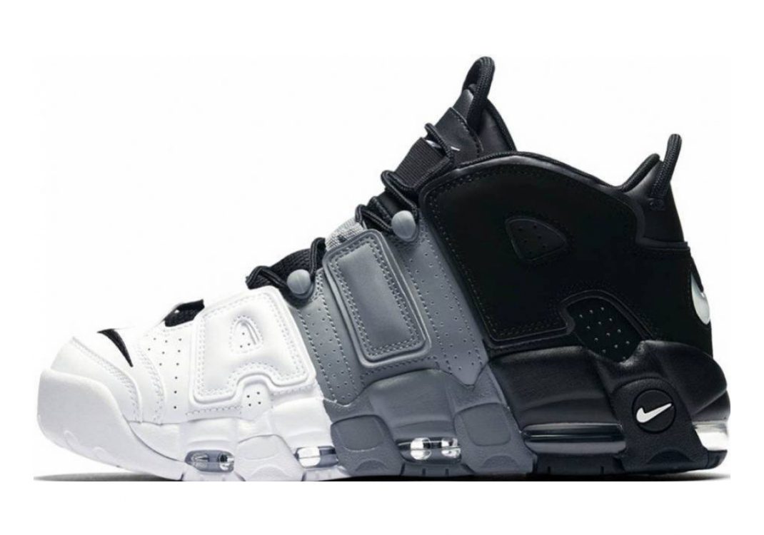 Nike Air More Uptempo Black, Black-cool Grey-white