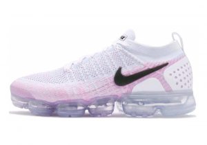 Nike Air VaporMax Flyknit 2 White, Black-hydrogen Blue