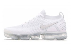 Nike Air VaporMax Flyknit 2 White, White-pure Platinum