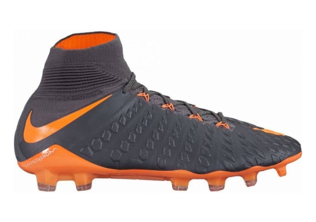 Nike Hypervenom Phantom III Elite DF Firm Ground Grey