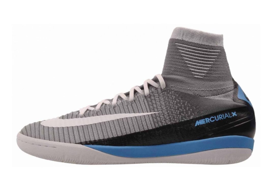 Nike MercurialX Proximo II Indoor Wolf Grey/White-Pure Platinum