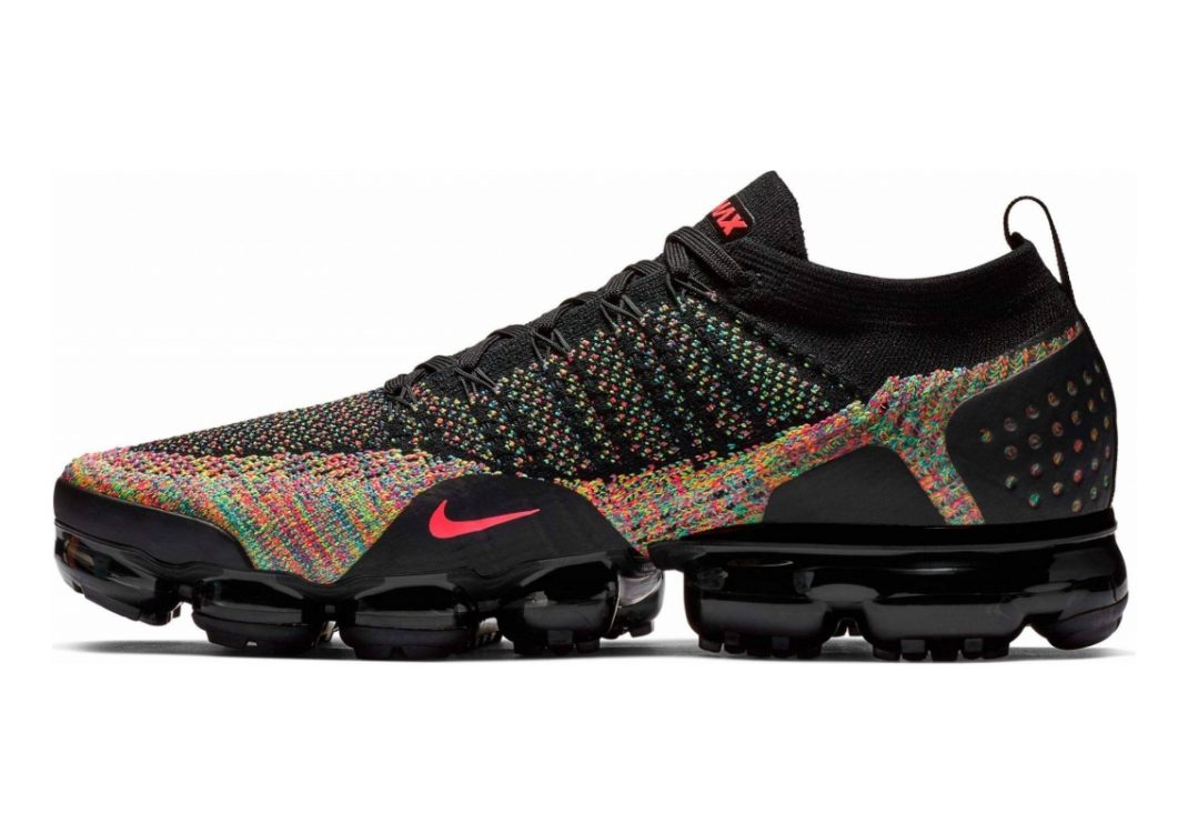 Nike Air VaporMax Flyknit 2 Black Racer Pink 017