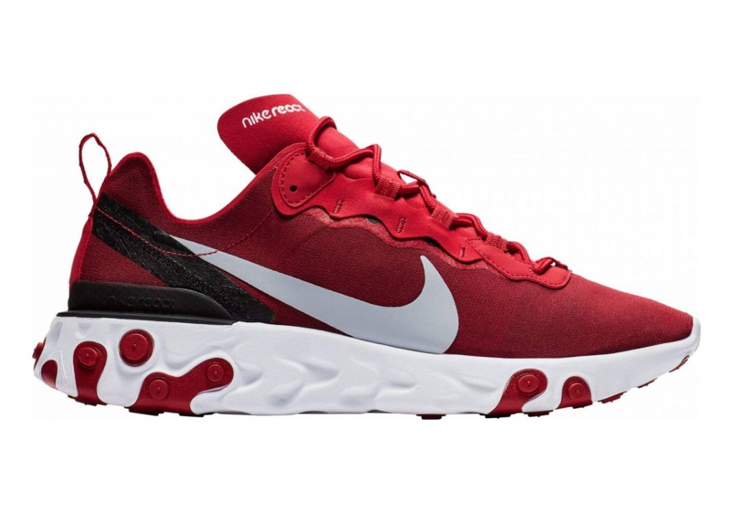 Nike react element best sale 55 blanche et rouge