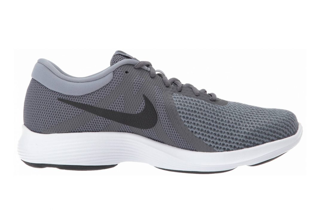 Nike Revolution 4 Dark Grey/Black - Dark Grey - White