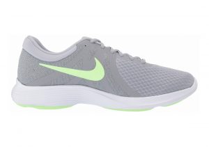 Nike Revolution 4 Wolf Grey/Barely Volt-stealth
