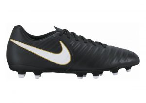 Nike Tiempo Rio IV Firm Ground Black/White