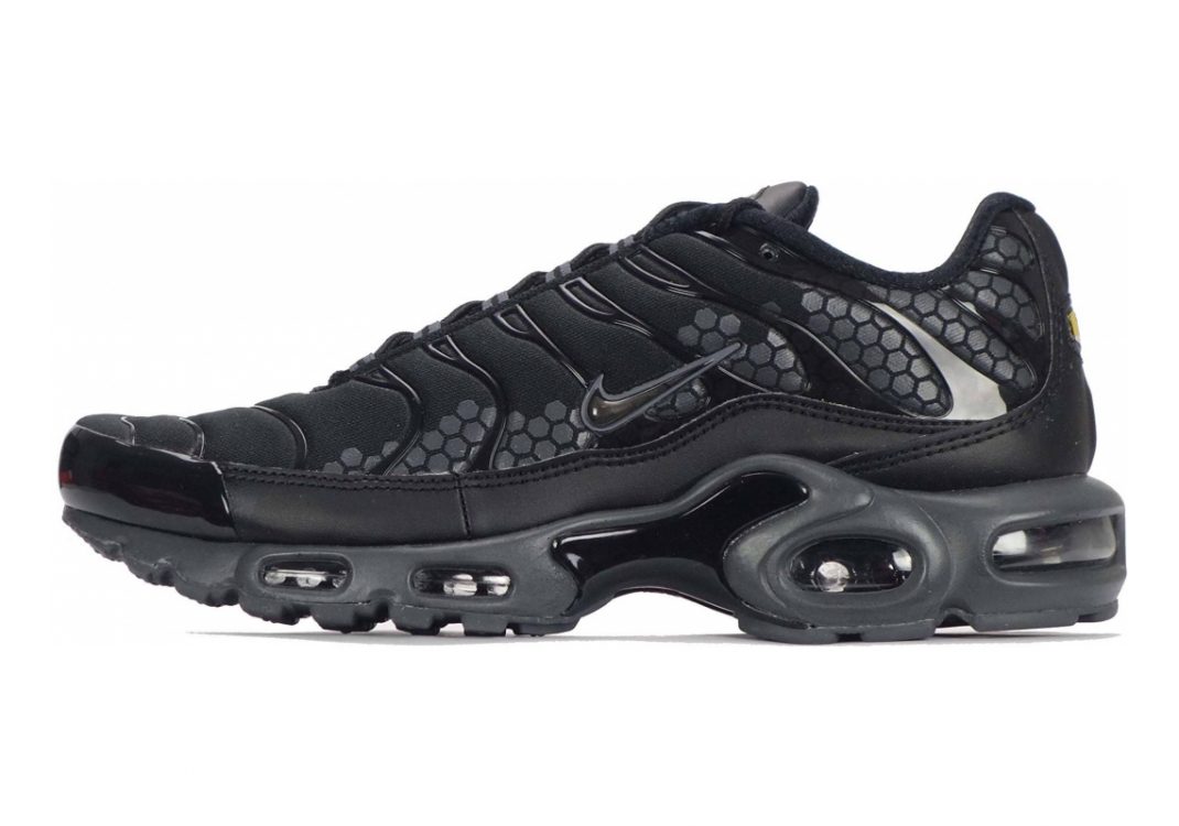 Nike Air Max Plus Black/Black/Dark Grey-White