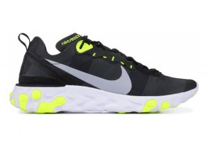 nike react element 55 black crimson volt