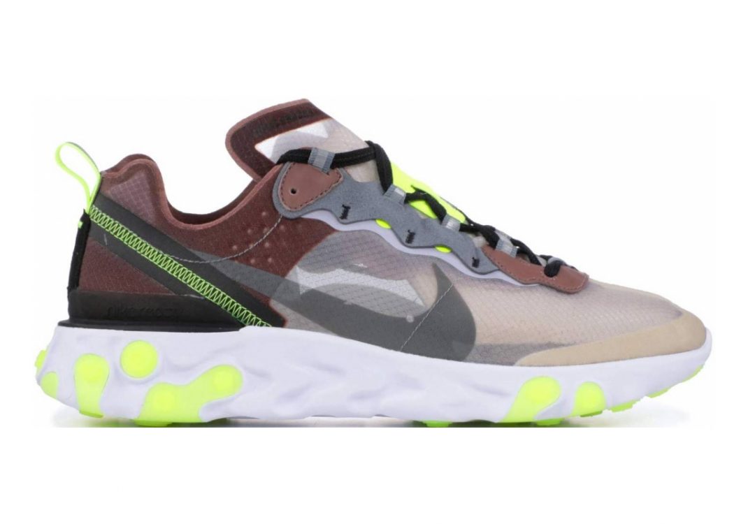 Nike React Element 87 Yellow