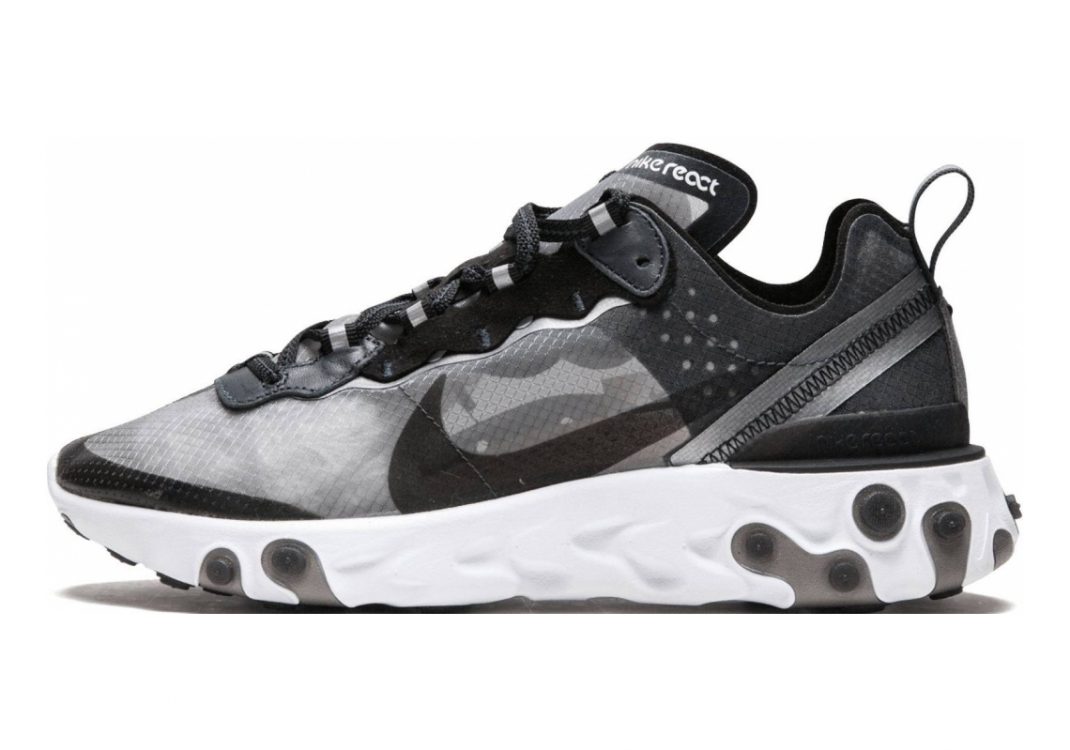 Nike React Element 87 Anthracite/ Black/ White