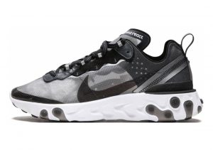 Nike React Element 87 Anthracite/ Black/ White