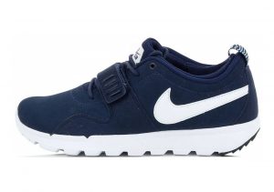 Nike SB Trainerendor Leather Obsidian White 411