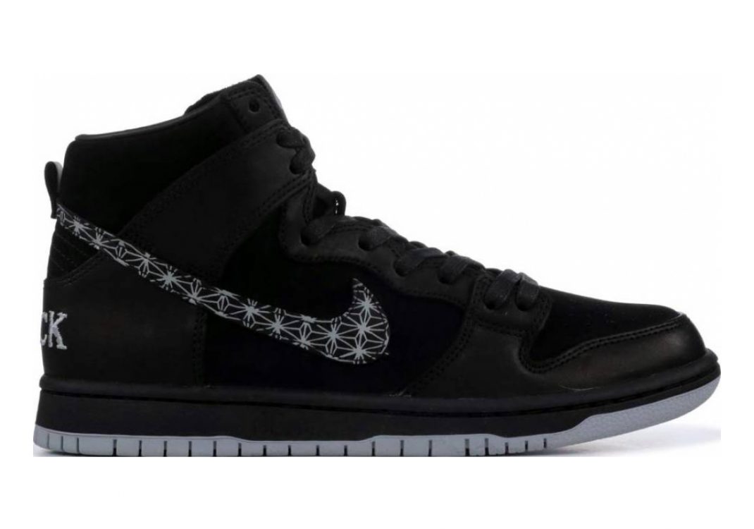 Nike SB Dunk High Pro QS Black, Black Wolf Grey