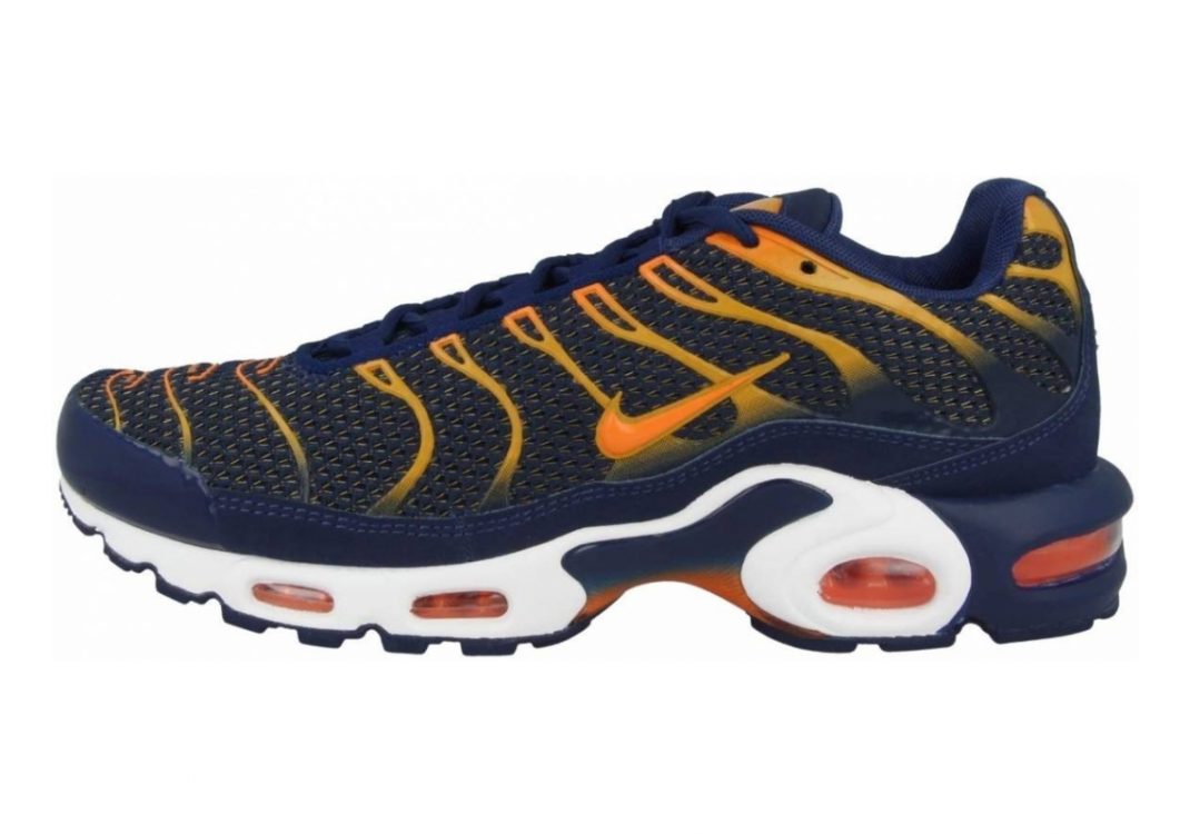 Nike Air Max Plus Blue Void-total Orange-university Gold
