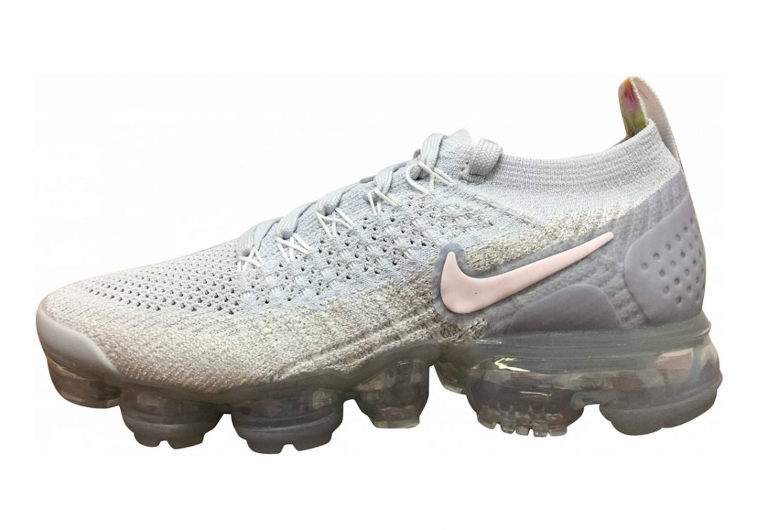 Nike Air VaporMax Flyknit 2 Pure Platinum, Arctic Pink