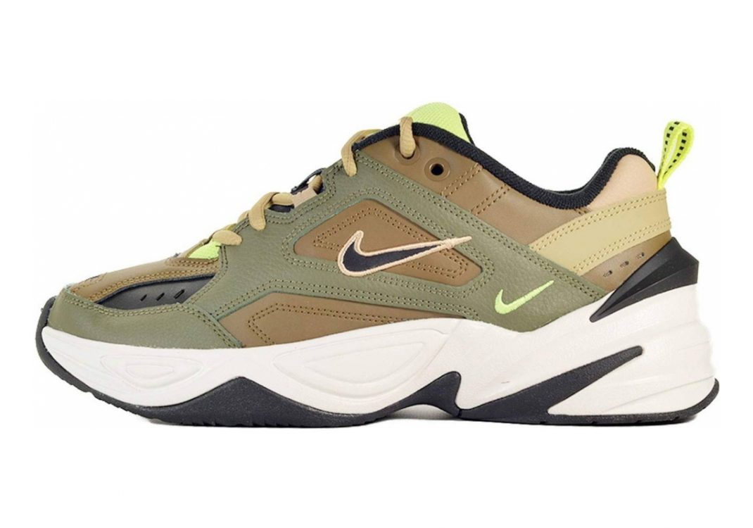 Nike M2K Tekno Multicolore (Medium Olive/Black/Yukon Brown 201)