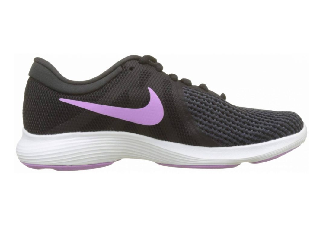 Nike Revolution 4 Black Fuchsia Glow Oil Grey Wt