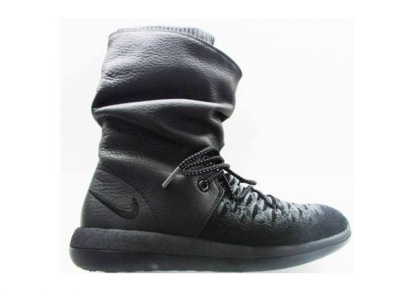 Nike Roshe Two Hi Flyknit Sneakerboot Black