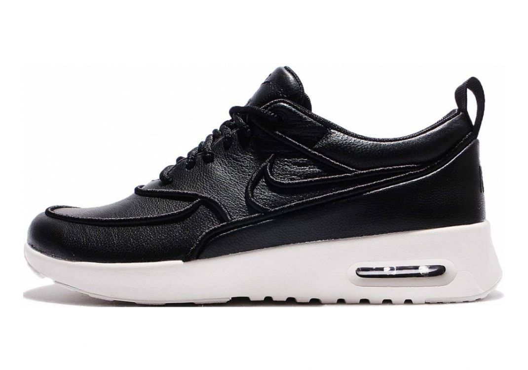 Nike air max thea ultra outlet black and white trainers