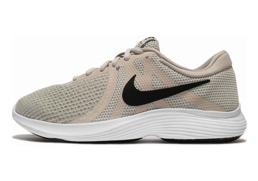 Nike Revolution 4 Light Bone/Black-pale Grey-white