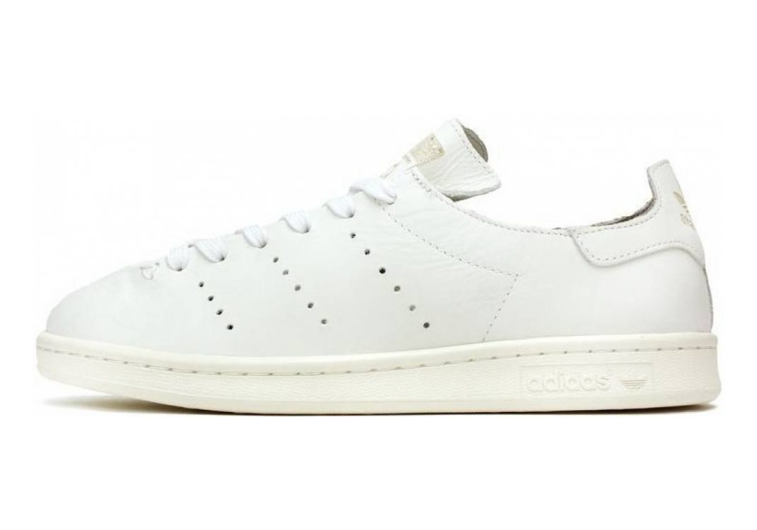 Stan smith white leather on sale