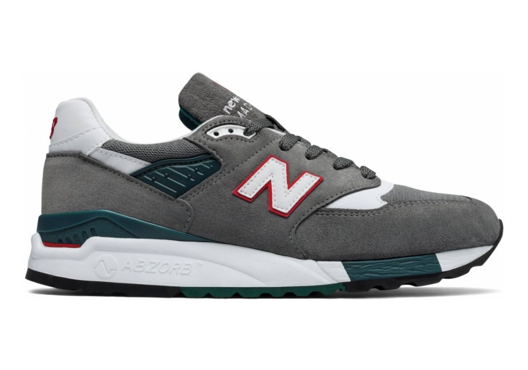 New Balance 998 Grey/Red