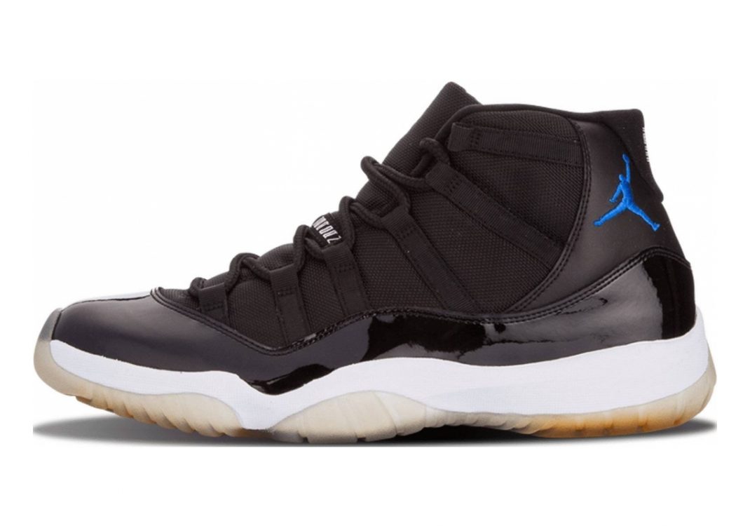 Air Jordan 11 Retro Black, Varsity Royal-white