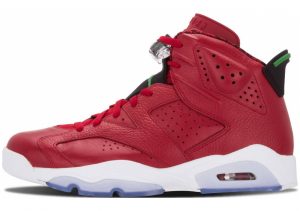 Air Jordan 6 varsity red, clssc grn-blck-wht