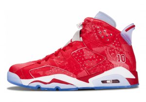 Air Jordan 6 Varsity Red, Varsity Red-white