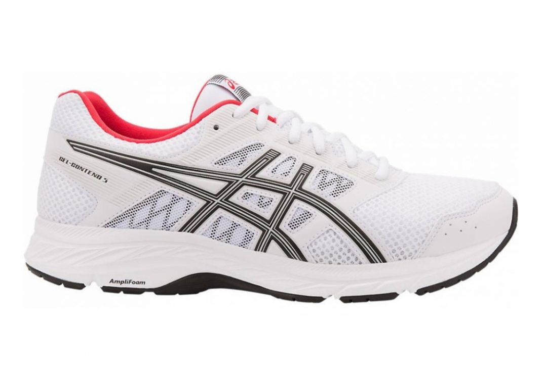 Asics Gel Contend 5 WHITE/BLACK