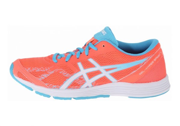 Asics Gel Hyper Speed 7 Flash Coral/White/Turquoise