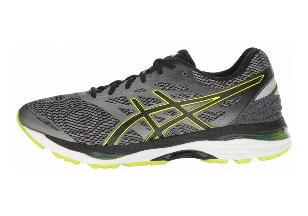 Asics Gel Cumulus 18 Carbon/Black/Safety Yellow