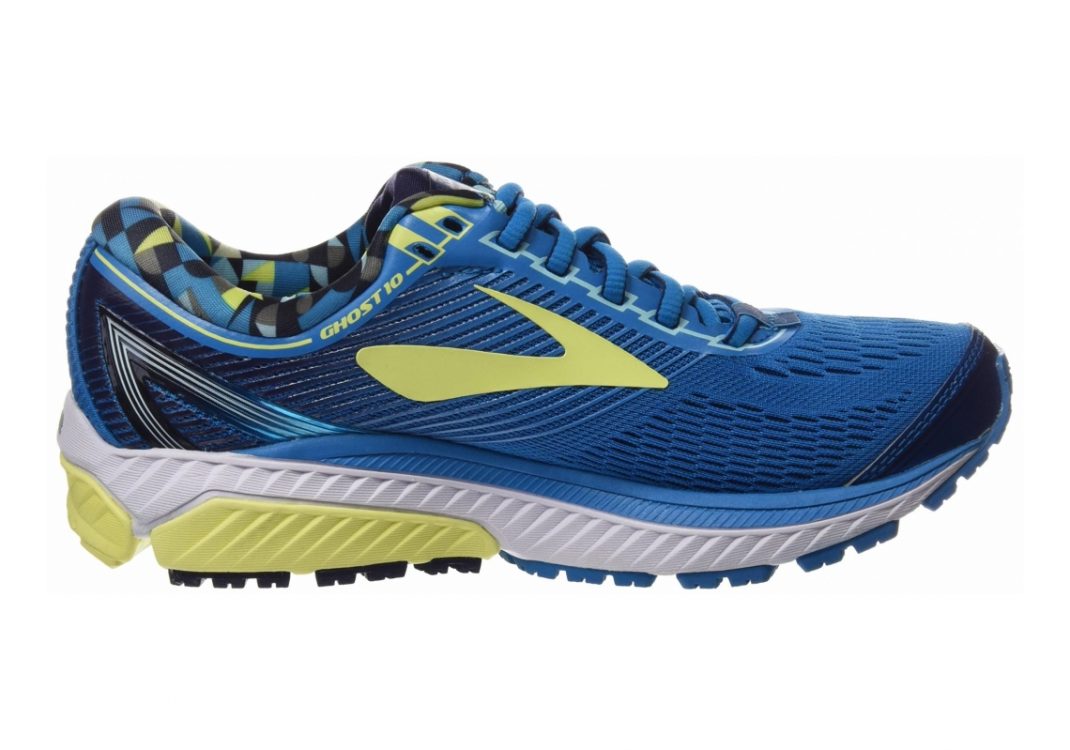 Brooks Ghost 10 Azul (Hawaiian Surf/Evening Blue/Sunny Lime)