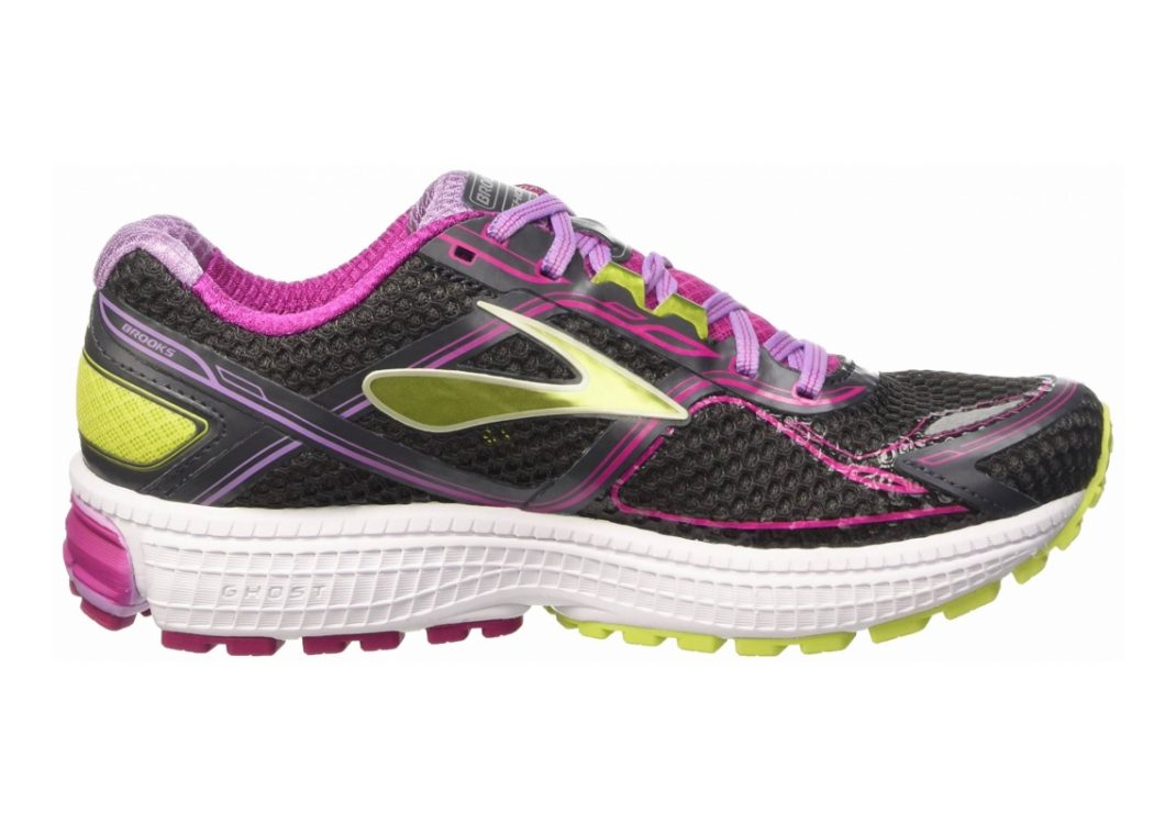 Brooks Ghost 8 Grey (Anthracite/Festivalfuchsia/Lim 049)