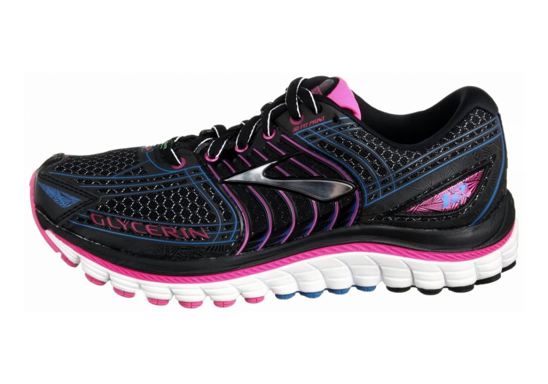 Brooks Glycerin 12 Anthracite/Black/Pinkglo/Electric Blue Lemonade